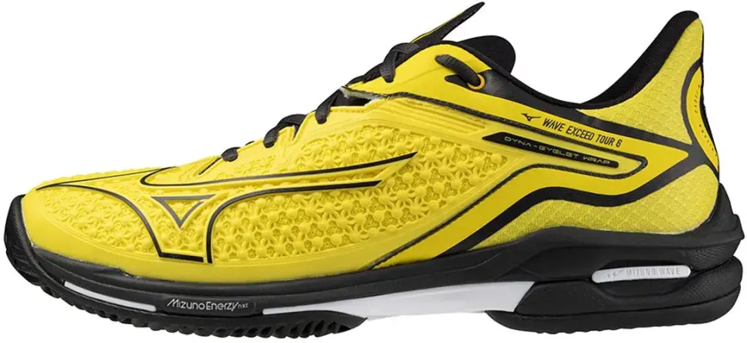 Mizuno Wave Exceed Tour Padel Schoenen 40 - Zwart/Geel
