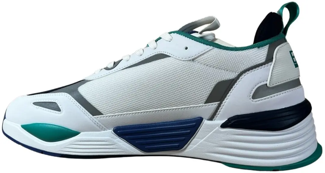 EA7 Emporio Armani Ace Runner - Wit - 45 1/3 - afbeelding 5 van 6
