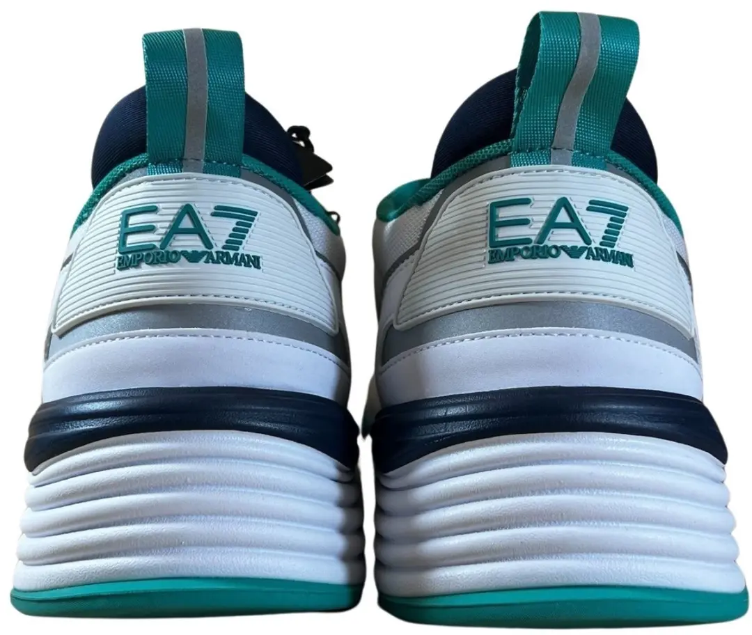 EA7 Emporio Armani Ace Runner - Wit - 45 1/3 - afbeelding 2 van 6