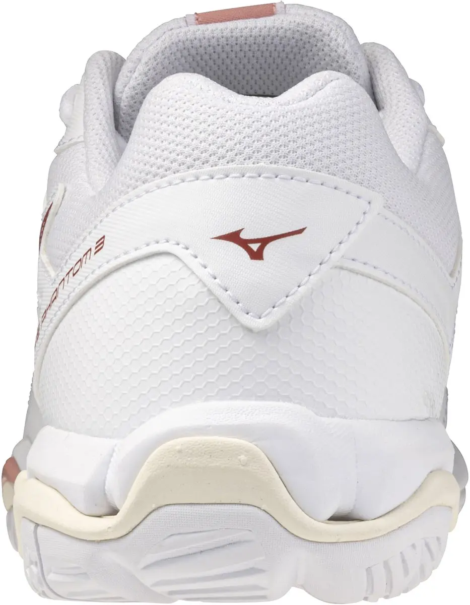 Mizuno Wave Phantom Indoorschoenen 41 - wit/roze elegant/lava watervallen