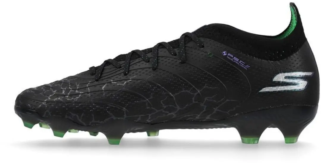Skechers SKX 01 1.5 Elite FG Voetbalschoenen - 44.5 - Zwart/Zilver