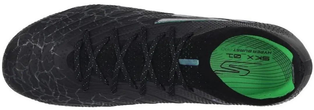 Skechers SKX 01 1.5 Elite FG Voetbalschoenen - 44.5 - Zwart/Zilver