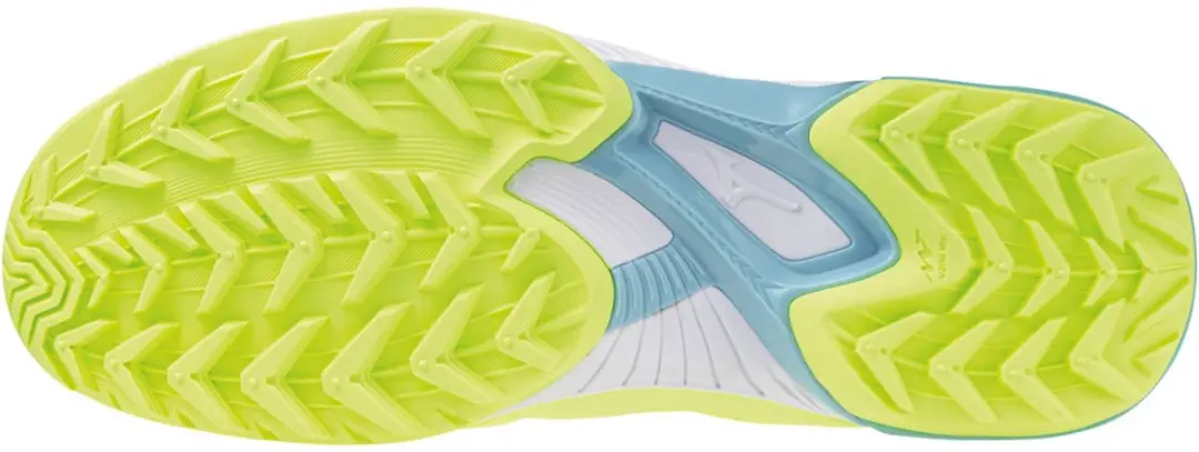 Mizuno Wave Panthera 2 Hockeyschoenen TF - 44.5 - Limegroen/Rood/Zwart