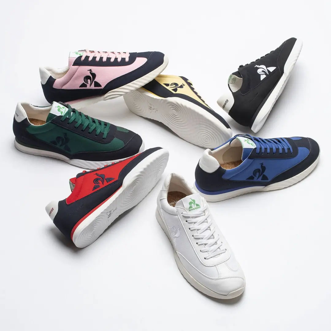 Le Coq Sportif Neree Trainers 37 - Wit/Groen