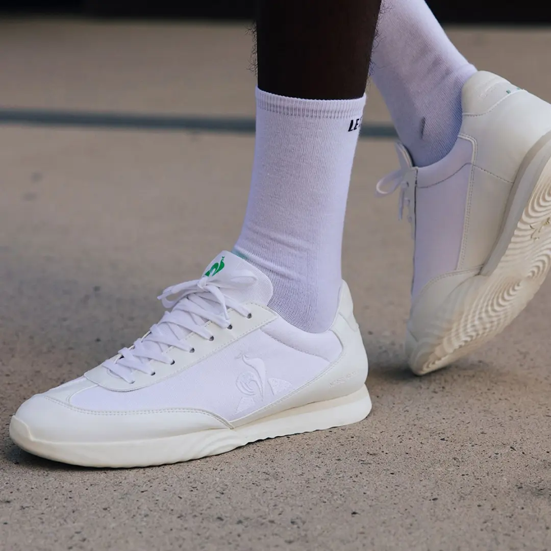 Le Coq Sportif Neree Trainers 37 - Wit/Groen