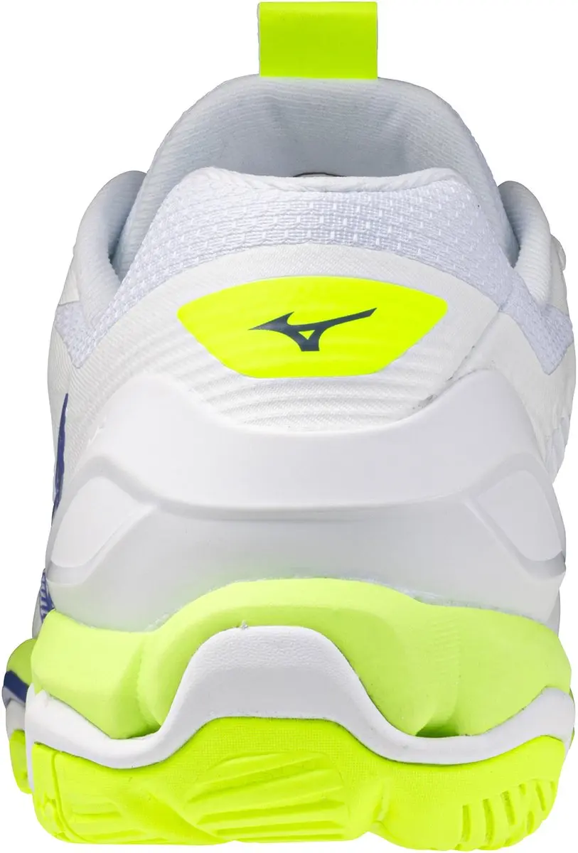 Mizuno Wave Stealth Indoor Schoenen 44 - Wit/Lichtgeel/Blauw - afbeelding 5 van 6