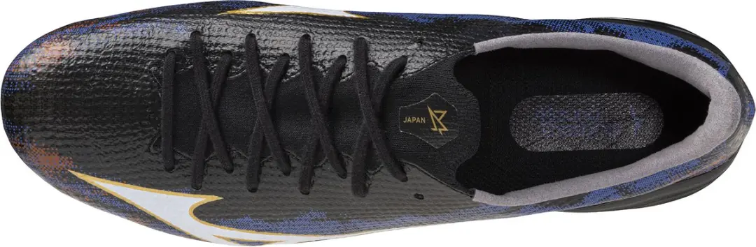 Mizuno Alpha 3 FG Voetbalschoenen - Maat 45 - Black/Ancient Water