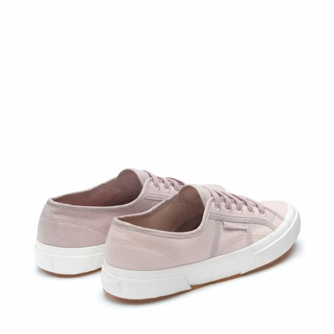 Superga 2750 Organic Canvas Natur Dames Sportschoenen - Roze - Maat 41