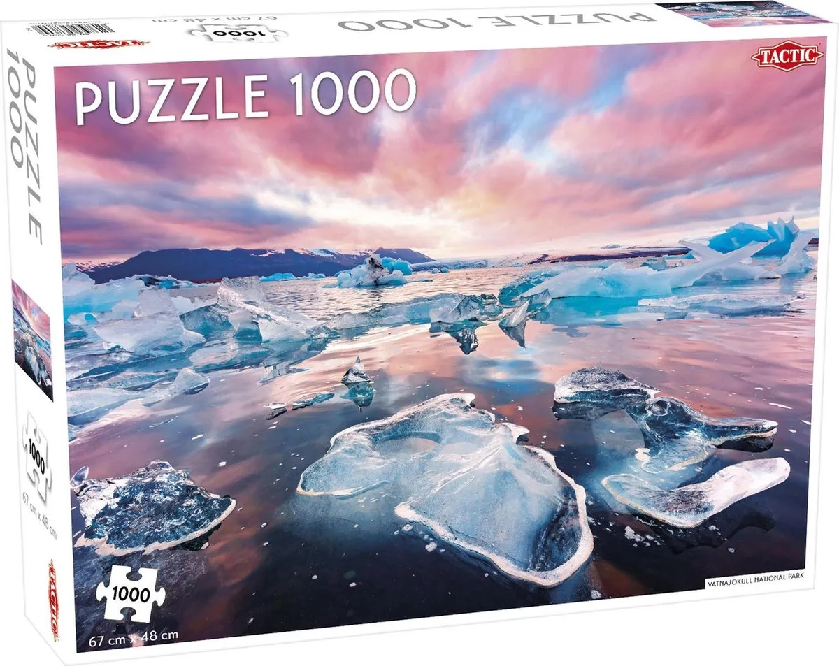 Tactic Vatnajökull National Park Puzzel 1000 Stuks