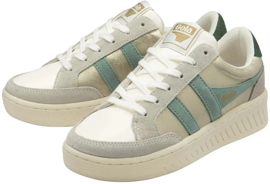 Superslam Blaze Lage Leren Sneakers 38 - Groen