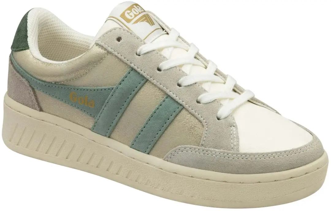Superslam Blaze Lage Leren Sneakers 38 - Groen
