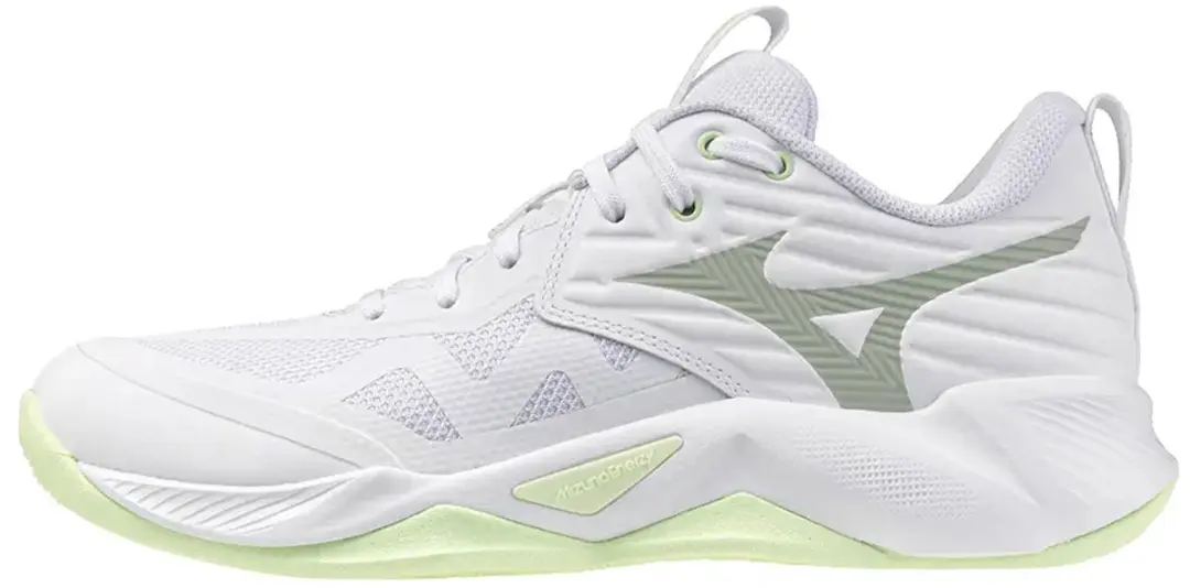 Mizuno Wave Momentum Pro Volleybalschoenen Dames - Wit/Zwart