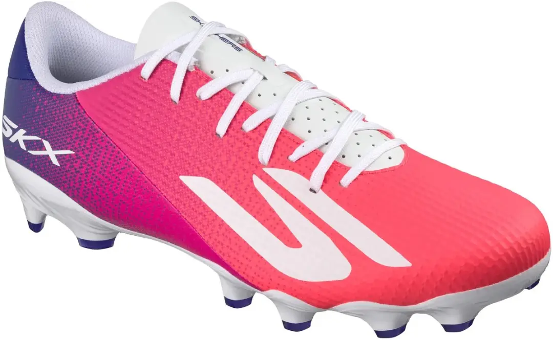 Skechers SKX 2 Academy FG Voetbalschoenen - 42 - Zwart/Blauw/Rood
