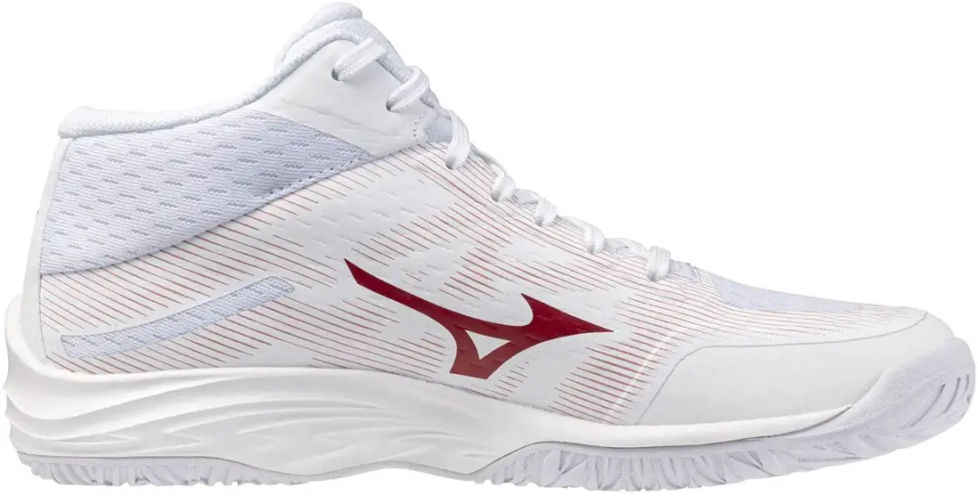 Mizuno Lightning Select Mid Wos Dames - Wit/Rozewit Lava Watervallen - 41 - afbeelding 2 van 2