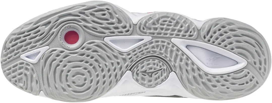 Mizuno Wave Momentum Elite Indoor Schoenen - 42 - Wit/Zwart/Rood