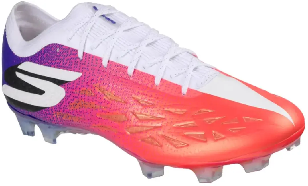 Skechers Razor 2 Elite FG Voetbalschoenen 42 - Zwart/Blauw/Rood