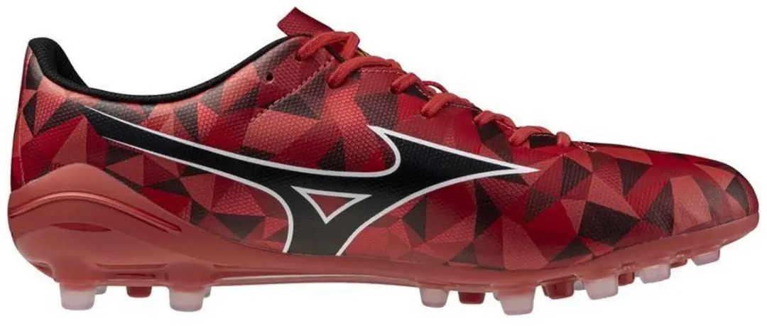 Mizuno Alpha II Voetbalschoenen AG - Maat 46 - Morelia40th Red/Black/Gold