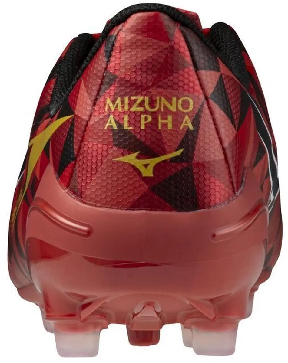 Mizuno Alpha II Voetbalschoenen AG - Maat 46 - Morelia40th Red/Black/Gold