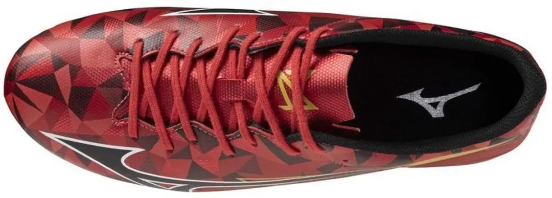 Mizuno Alpha II Voetbalschoenen AG - Maat 46 - Morelia40th Red/Black/Gold