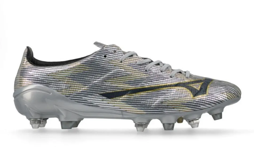 Mizuno Alpha II SG Voetbalschoenen - 41 - Zilver