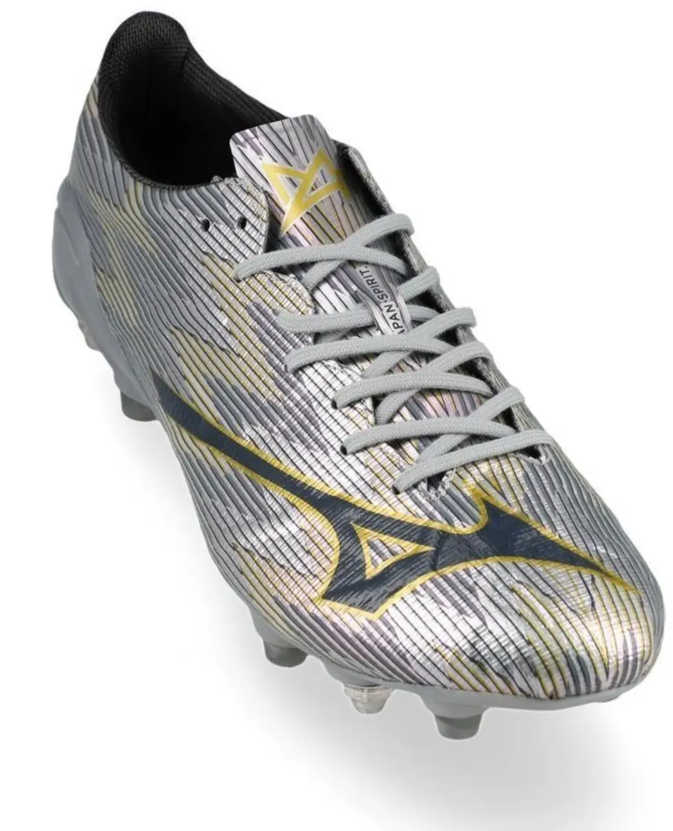 Mizuno Alpha II SG Voetbalschoenen - 41 - Zilver
