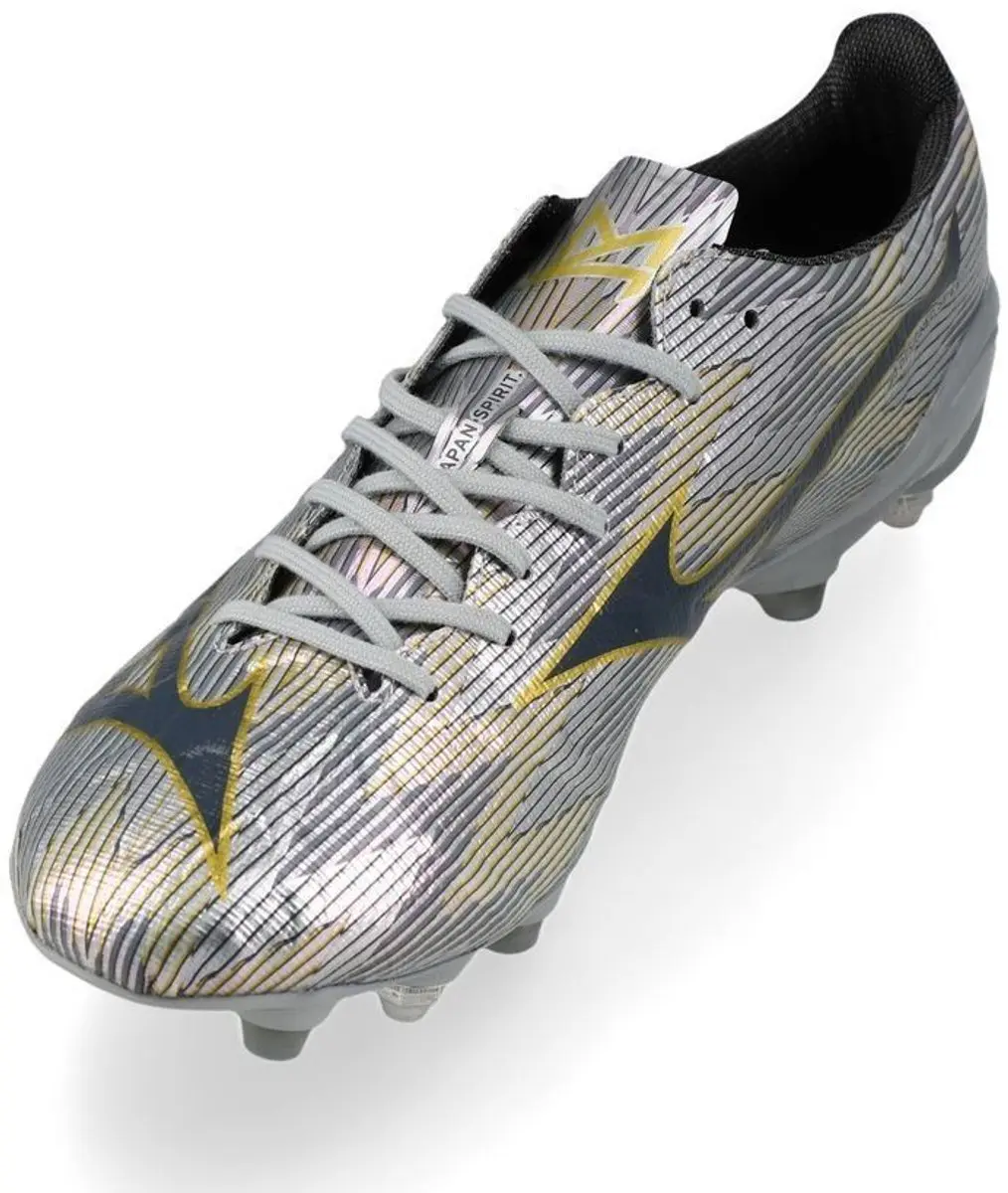 Mizuno Alpha II SG Voetbalschoenen - 41 - Zilver