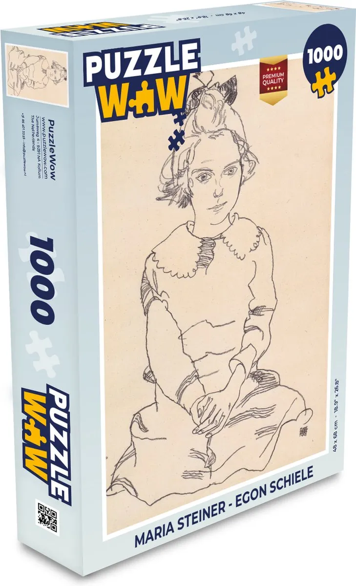 PuzzleWow Maria Steiner Legpuzzel 1000 Stuks