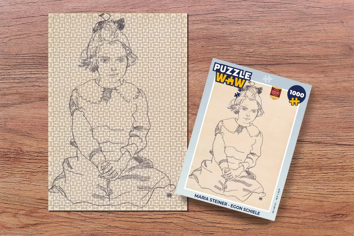 PuzzleWow Maria Steiner Legpuzzel 1000 Stuks - Multicolor