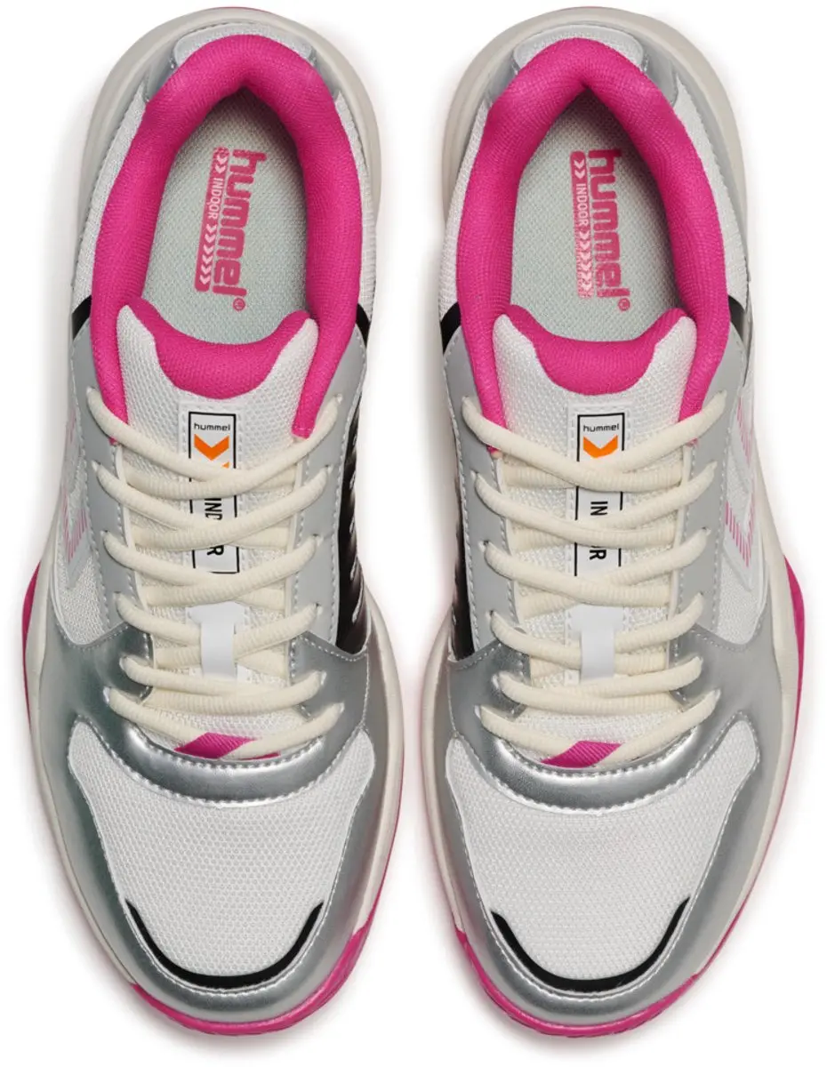 Hummel All Court Indoor Schoenen - 46 - Wit/Roze