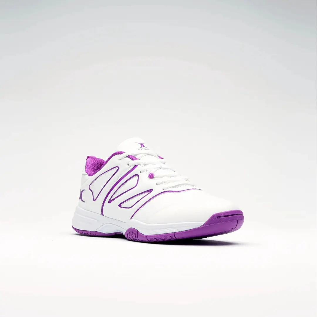 Gilbert Volt Indoor Schoenen - 37 - Wit/Paars - afbeelding 2 van 6