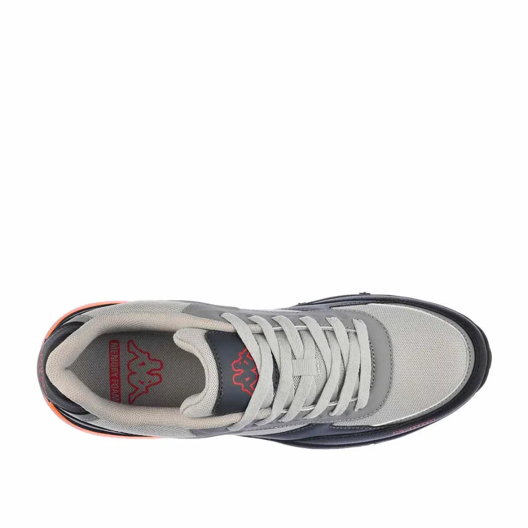 Kappa Logo Saigon Trainers - 44 - Zwart/Rood