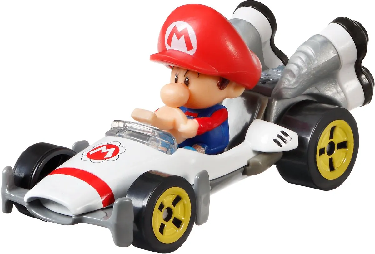 Hot Wheels Mario Kart Baby 1:64 Die-cast