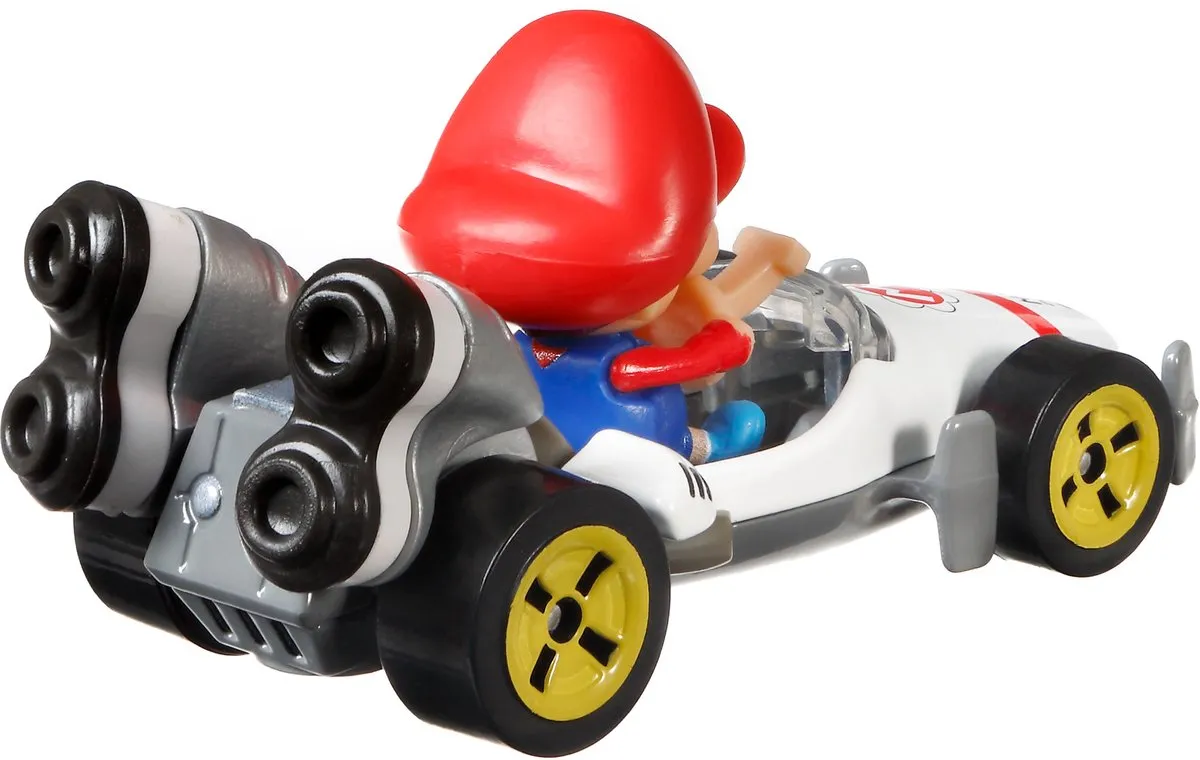 Hot Wheels Mario Kart Baby 1:64 Die-cast - GRN12 - Rood