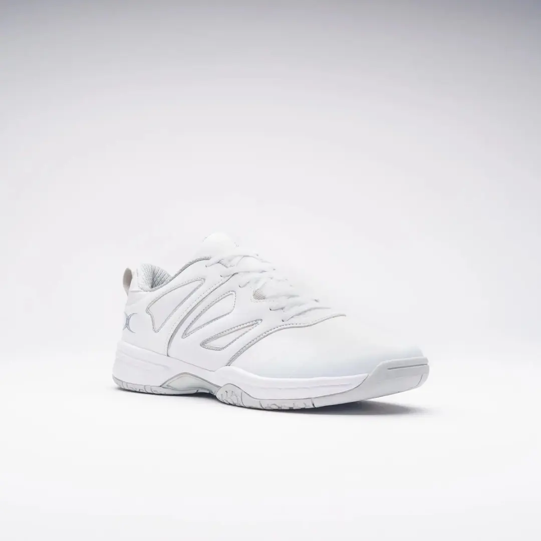 Gilbert The Volt Dames Indoorschoenen - 38 - Wit/Zilver - afbeelding 2 van 2
