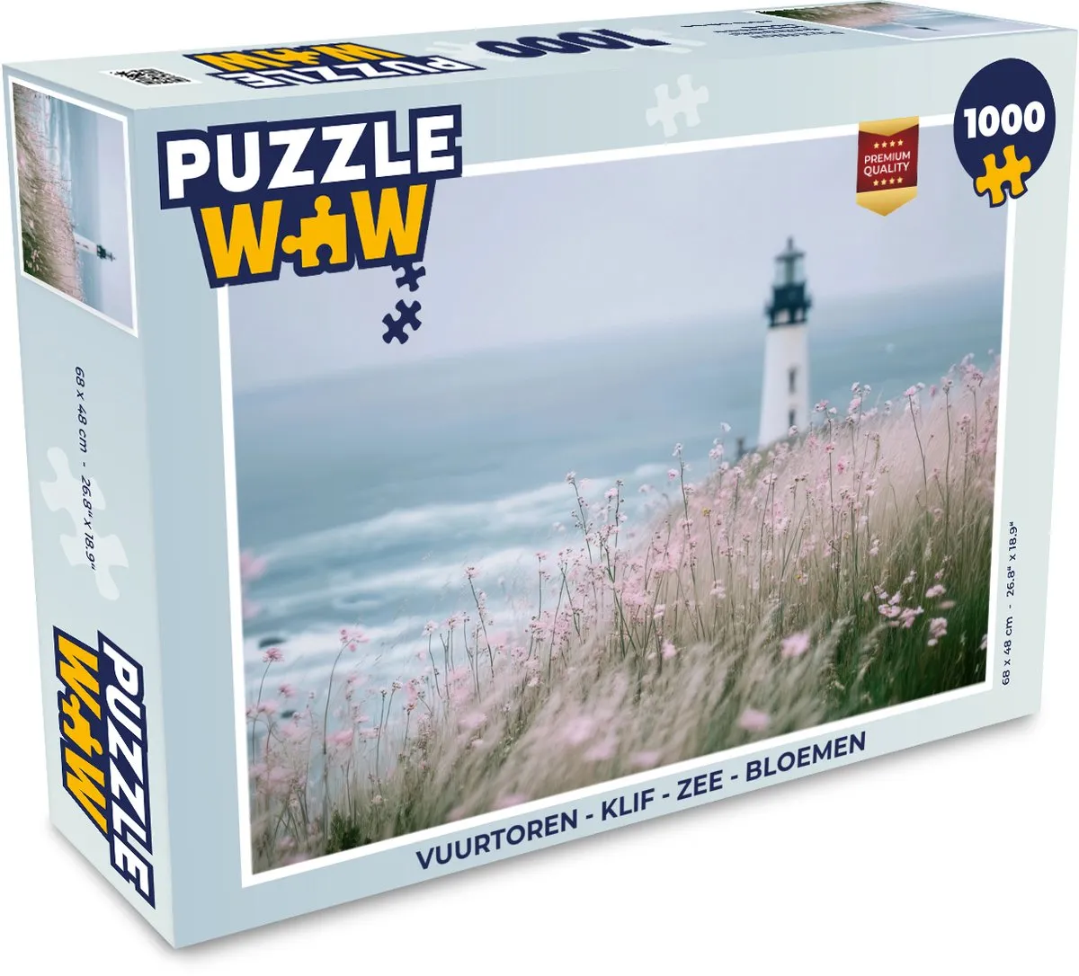 PuzzleWow Vuurtoren Puzzel 1000 Stuks