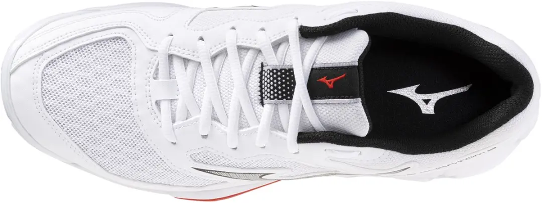 Mizuno Wave Phantom Indoor Schoenen 40.5 - Wit/Zwart/Rood