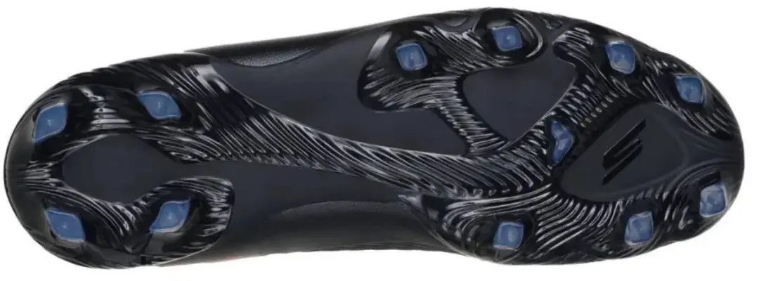 Skechers Elite MG Voetbalschoenen FG - 43 - Zwart/Oranje
