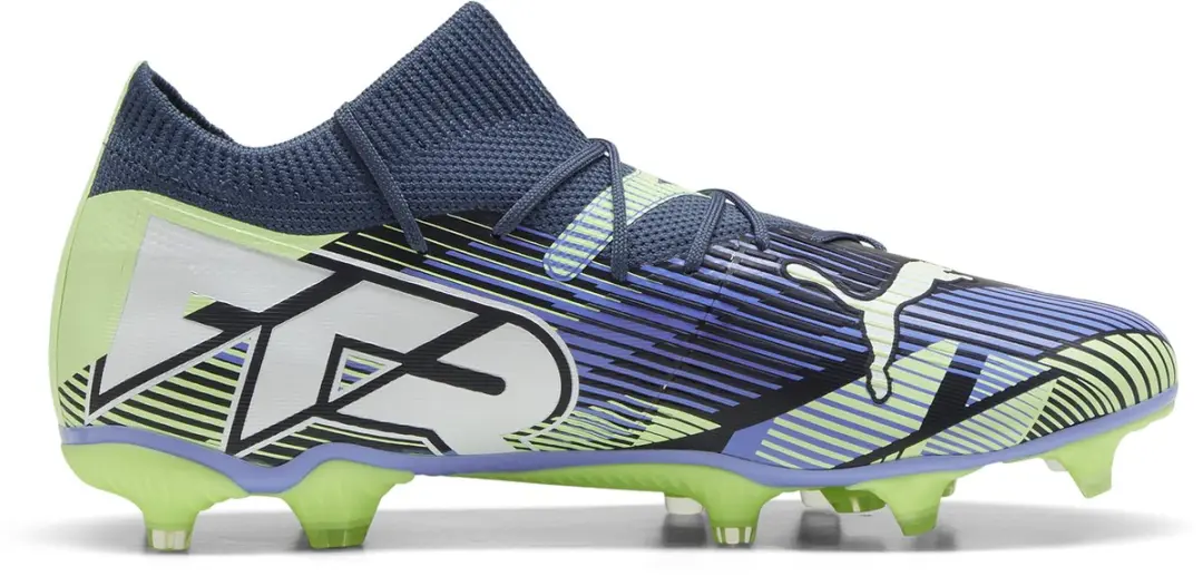 PUMA Future 7 Match FG/AG Sportschoenen - Maat 40 - Grijs/Wit/Roze