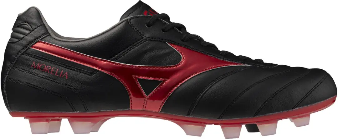 Mizuno Morelia II Elite FG Voetbalschoenen - 45 - Black/Morelia40thred/Blacksand