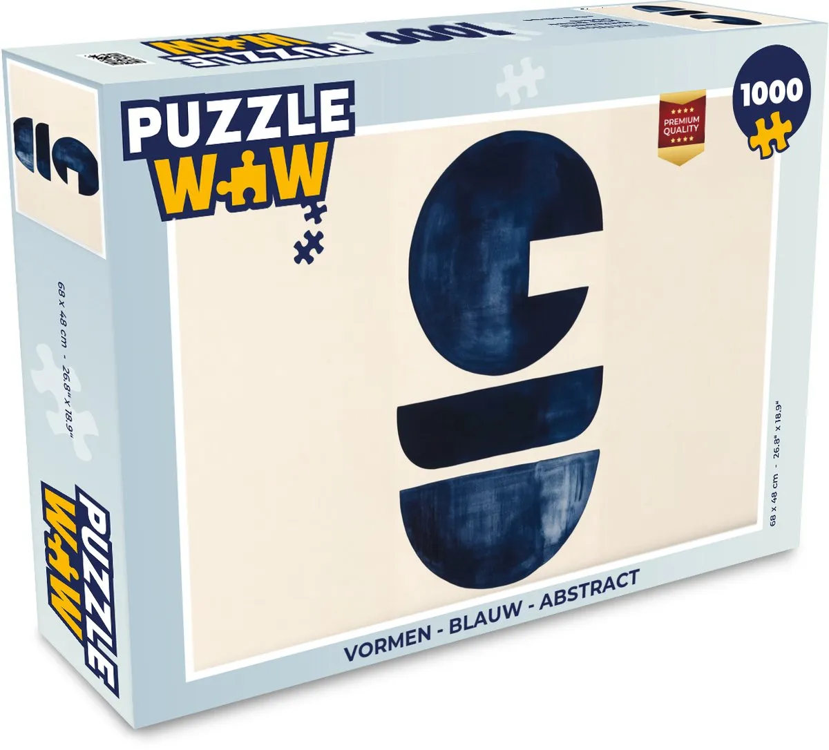 PuzzleWow Abstract Legpuzzel 1000 Stuks