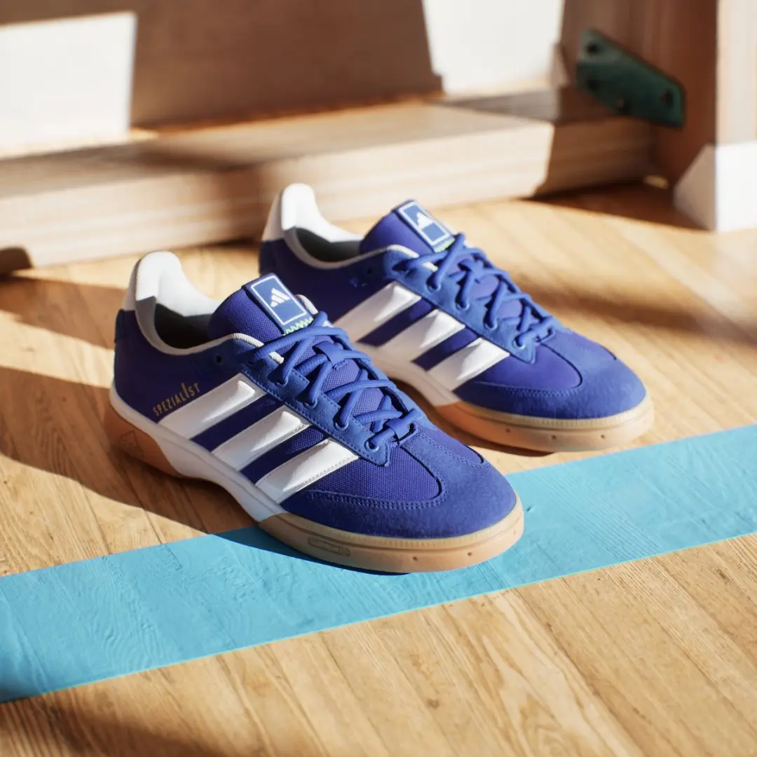 adidas Performance Specialist Indoor Sneakers JS0243 - Heren - Blauw - afbeelding 5 van 6