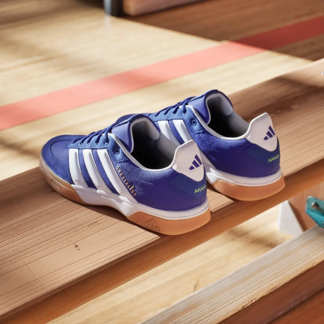 adidas Performance Specialist Indoor Sneakers JS0243 - Heren - Blauw - afbeelding 6 van 6