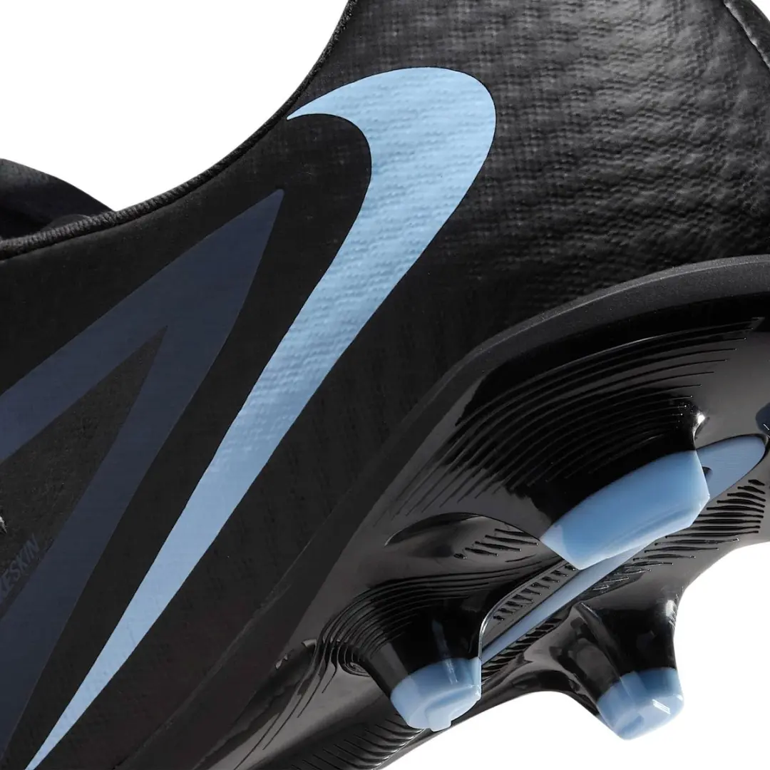 Nike Phantom 6 Low Academy Voetbalschoenen HJ4564-003 - 42.5 - Zwart/Lichtblauw/Donkerblauw - afbeelding 3 van 6