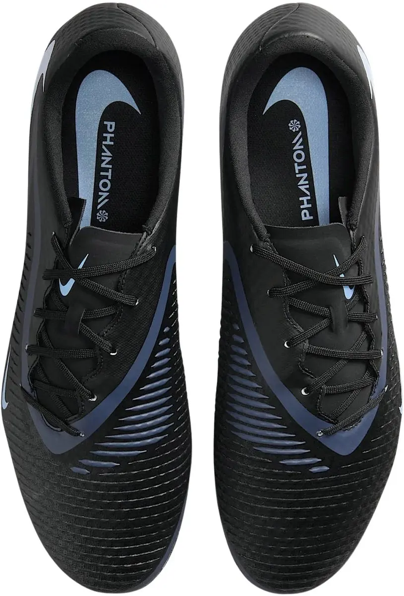 Nike Phantom 6 Low Academy Voetbalschoenen HJ4564-003 - 42.5 - Zwart/Lichtblauw/Donkerblauw - afbeelding 6 van 6