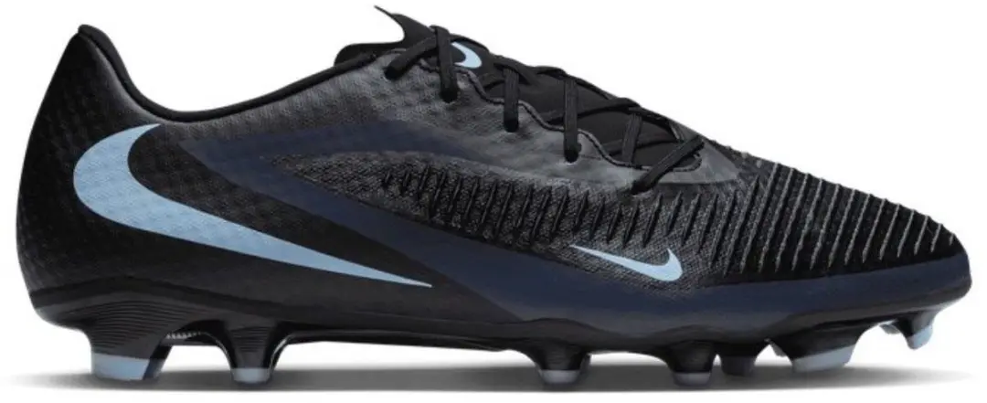 Nike Phantom 6 Low Academy Voetbalschoenen HJ4564-003 - 42.5 - Zwart/Lichtblauw/Donkerblauw - afbeelding 2 van 6