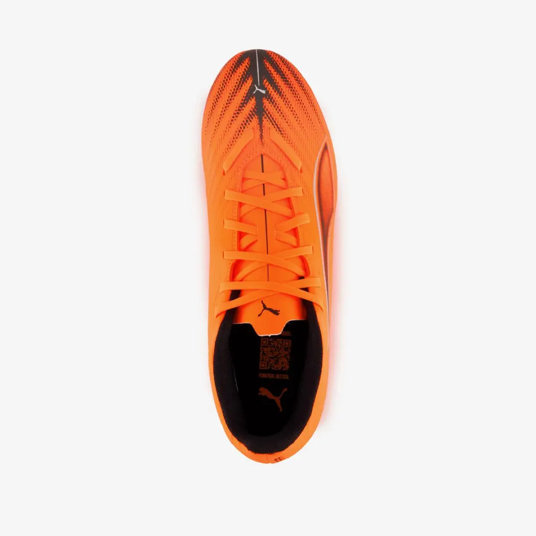 Puma Ultra 6 Play Voetbalschoenen - FG/AG - Oranje/Zwart