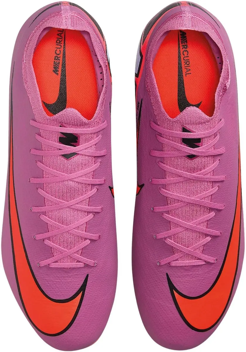 Nike Zoom Vapor 16 Pro FG Voetbalschoenen FQ8685-600 - 46 - Roze/Rood/Lichtblauw/Zwart