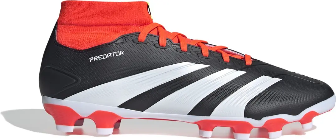 Adidas Predator 24 League Voetbalschoen Heren Zwart/rood Maat 40 2/3
