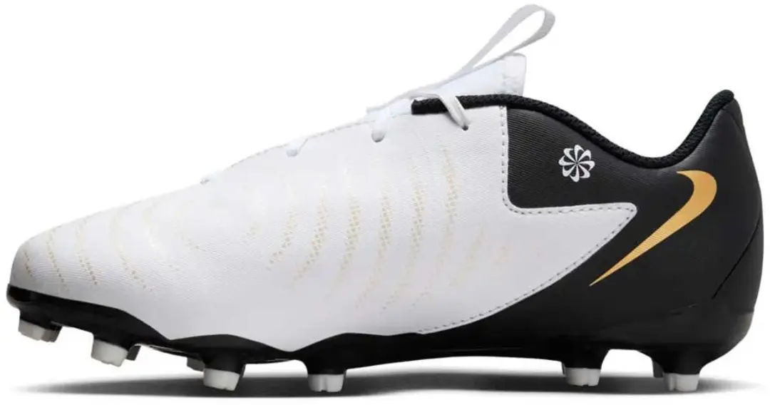 Nike Phantom GX 2 Academy FG - Maat 36.5 - Zwart/Wit/Goud - afbeelding 6 van 6