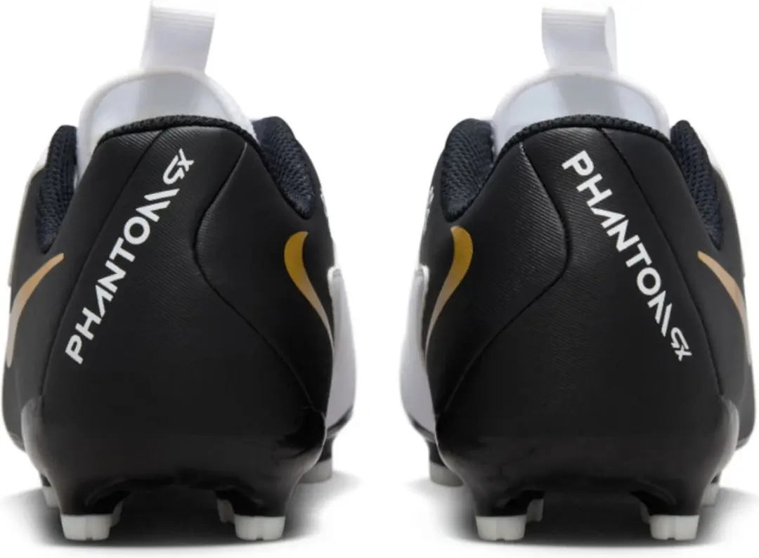 Nike Phantom GX 2 Academy FG - Maat 36.5 - Zwart/Wit/Goud